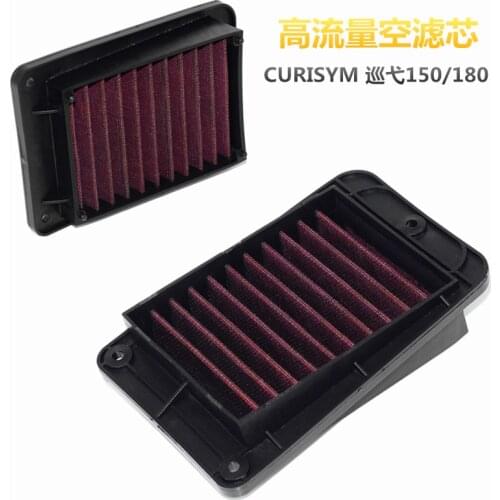 Motorcycle Air Filter Cleaner For SYM RV125 RV150 RV180 Symphony125 Symphony150 CRUISYM 150 180 XS110T FNX150