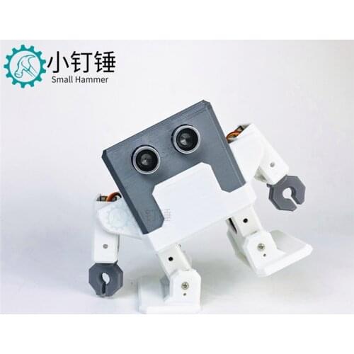 OTTO H robot humanoid mobile phone Bluetooth remote control programming DIY dancing robot toy maker arduino 3D printing