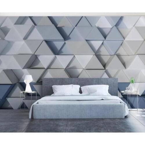 Custom 3D mural wallpaper 3D abstract geometric graphics background wall decoration painting