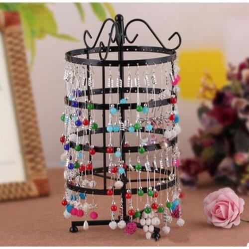 Convenient Earring Necklace Hanger Display Shelf Woman Jewelry Organizer Storage Holder Jewelry frame Show Case Tool for Girls