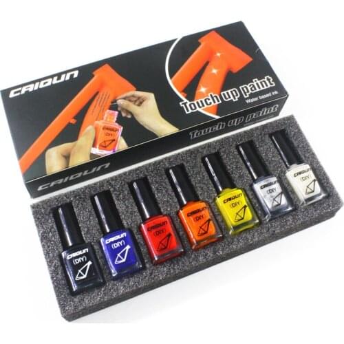 Bicycle Frame DIY Paint Touch up Paint Bike Frame Repair Paint for Carbon Aluminum Alloy Frame 7 Colors Bicycle Repair Tool