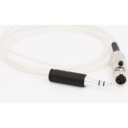 High quality Handmade 3.5mm 5N OFC Silver plated Headphone Upgrade Cable for K271 K272 K240 K242 K702 Q701