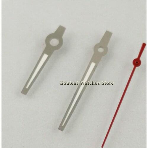 1 pcs Stainless Steel Silver Watch Hand Red Second Hand Fit for MIYOTA 8205 8215 821A Automatic Movement