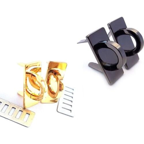 30mm * 13mm Gold Gunmetal Nickel Rctangle bridge connector strap anchor