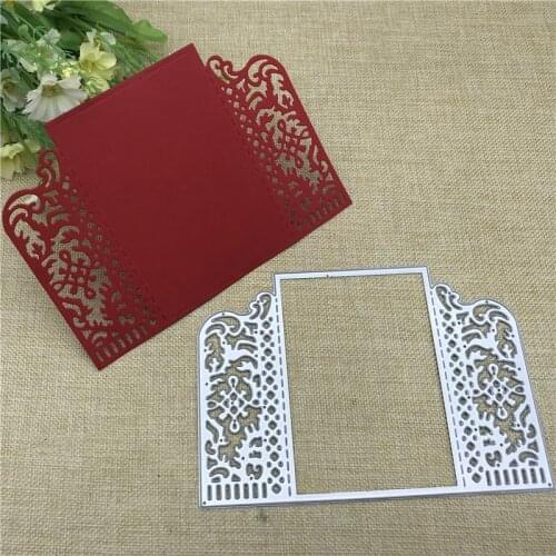 Hollow Lacework Frames Metal Cutting Dies Stencil for DIY Scrapbooking Album Embossing Paper Cards Deco Crafts Die Cuts