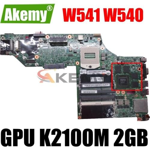 For Lenovo ThinkPad W541 W540 laptop Motherboard GPU K2100M 2GB 100% fully tested FRU 00HW114 04X5333 00HW146 00HW124 04X5301