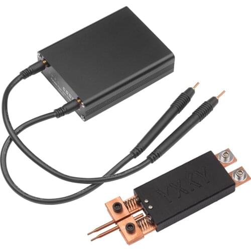 Spot Weld Kit Pulse Spot Welding Pen Mini Spot Welding for Lithium Battery 9-gear with Soldering Pen Split-type Welding Pen