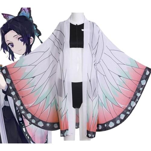 Demon Slayer Shinobu Kocho Cosplay Swimsuit Girl Kamado Nezuko Kamado Tanjirou Bikini Beach Cardigan Tomioka Giyuu Bathing Suit