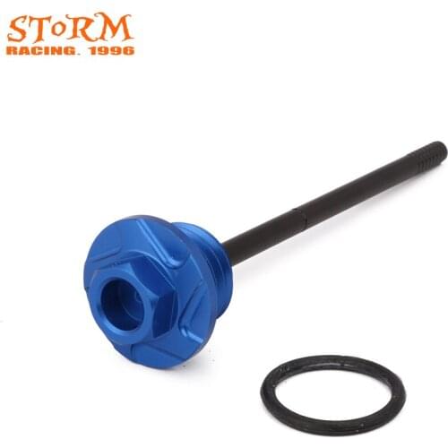 Motorcycle Engine Oil Dipstick Dip Stick Plugs For Yamaha ATV BANSHEE YFZ350 YFZ 350 1987-2006