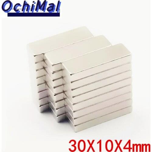 N35 Neodymium Magnet 10x5x2 30x10x2 20x5x3 40x10x4 40x25x5 mm Bulk Super Strong Strip Block Bar Magnets Rare Earth Cuboid
