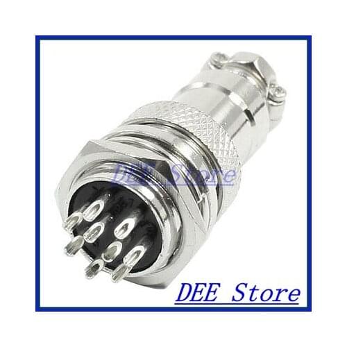 P16-9 Core 16mm 9 Pin Stainless Steel Male Female Aviation Connector