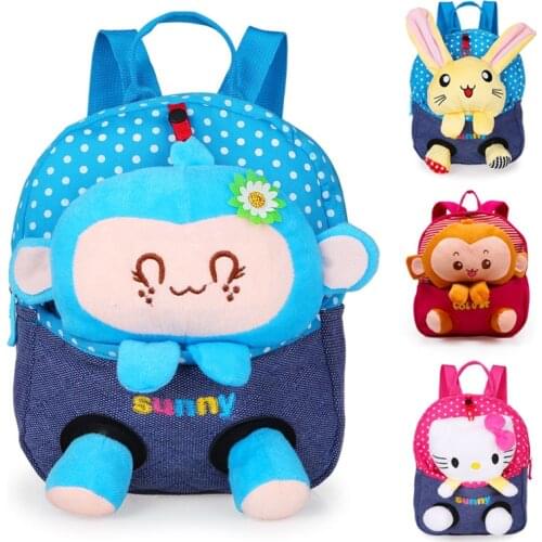 Children backpacks Korean boys girls kindergarten backpack cute infants 1-3 years old baby school bags