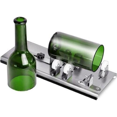 Glass Bottle Cutter DIY Machine For Cutting Wine Beer Whiskey Alcohol Champagne Craft Gloves Glasses Accessories Tool Kit