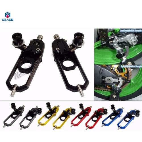 Waase Chain Adjusters with Spool Tensioners Catena For Suzuki GSXR1000 GSXR 1000 2009 2010 2011 2012 2013 2014 2015 2016