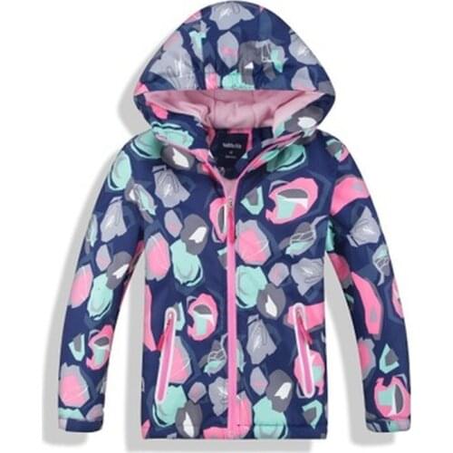 Children Boys Girls Trench Coats New 2019 Autumn Fashion Waterproof Windproof Hooded Jackets for Child Brand Kids Sport Clothes