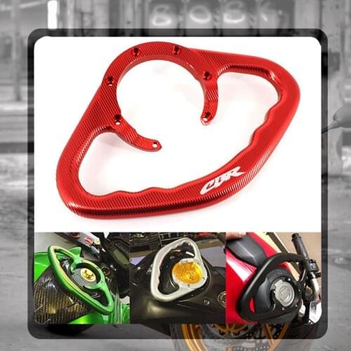 For HONDA CBR 600 RR CBR1000RR CB1000R CBR600RR CB 1000R Motorcycle CNC Passenger Hand Grip Tank Grab Bar Handles Armrest