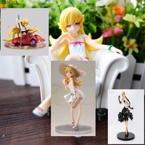 Anime Action Figure Monogatari Nisemonogatari Oshino Shinobu Weapon 17 Years Old Sofa Ver. Sexy Lala PVC Collectible Model Toys