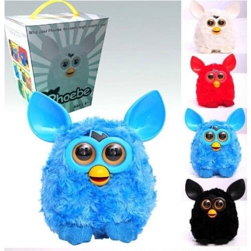 With Box Electronic Pets Interactive Toys Phoebe Firbi Pets Owl Elves Recording Talking Hamster Smart Toy Doll Furbiness boom