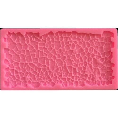 New Stone Pattern Silicone Cake Mold Silicone Baking Mat Cake Decoration Tool Fondant Mold
