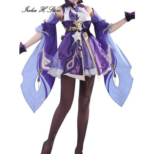 New Game Cosplays Genshin Impact Zombie Keqing Cosplay Costume Halloween costumes