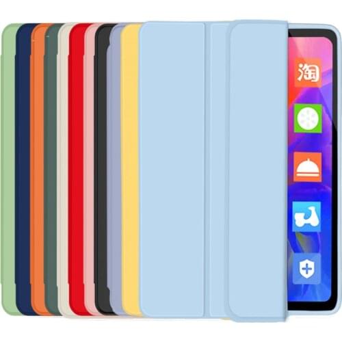 Cute Candy Case For iPad 5/6/7/8/9 With Slot Tablet Case For iPad Pro 10.5/11.0 Auto Smart Stand Silicone PU Leather Cover Shell