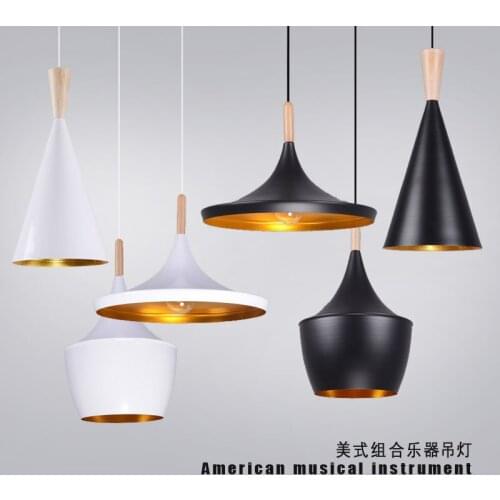 Scandinavian Creative Restaurant Chandelier Single-ended Bar Table Cafe Led Pendent Light Combination New Musical Droplight Lamp