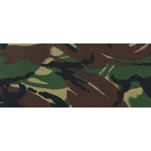 1.5m Width 1050D DPM Camouflage Fabric Cordura British Army Disruptive Pattern Material Camo Cloth PU Coating Water Resistant