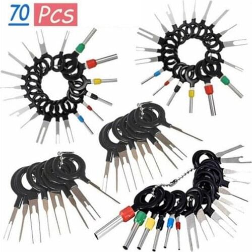1 Set Terminal Ejector Kit Car Terminal Removal Kit Wiring Crimp Connector Repair Professional Tools Terminal Ejector Kit