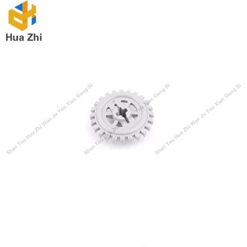 Building Blocks Parts 3650 10PCS Technic Gear 24 Tooth Crown with Reinforcements [New Style] LEGOING MOCS Education