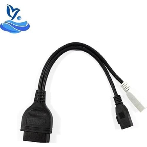 2x2 For Audi OBD OBD2 2P+2P to 16Pin Connector VAG COM Adapter For Audi 2P+2P to 16Pin Transfer Connector Free shipping