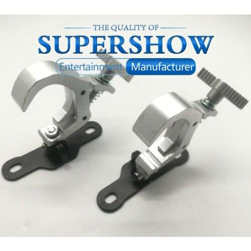 Quick Folding 10Pcs/Lot Stage Light Hook Truss Tube Stage Lighting Clamp For Beam Moving Head Light With Screws