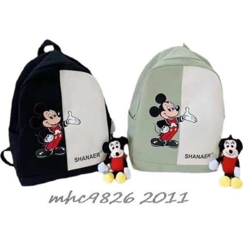 Child Mickey Mouse Cartoon Children Backpacks School Bags Baby Toddler Kids Backpack Kindergarten Bag Girl Boys 1-5Y