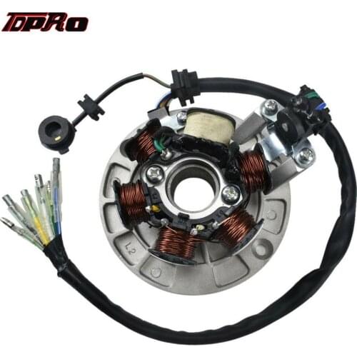 For Lifan 6 Coil Magnto Stator Motorcycle 6 Poles Coils For 140cc 150cc 160cc Engine ATV Quad Motorcross Pit Dirt Motor Bike