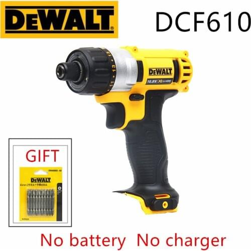 DEWALT 10.8V DCF610 for speed control charging professional electric batch screwdriver machine No charger No battery
