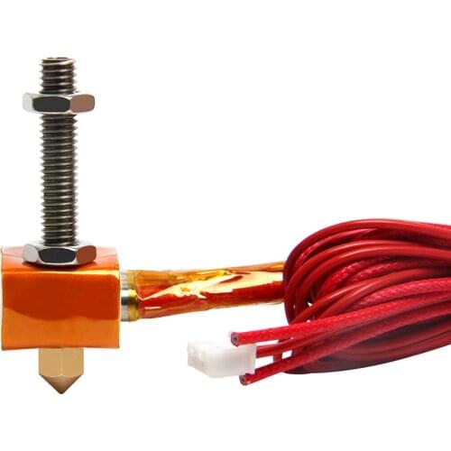 Geeetech Hot End Kit Nozzle 0.4mm for 1.75mm Filament Special for MeCreator 2 MK8 Extruder
