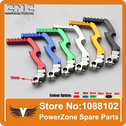CNC Alloy Red Kick Start Starter Lever Fit To CRF50 CRF70 KLX110 KAYO XMOTOR BSE ATOMIC PITPRO Dirt Bike Pit Bike Free Shipping