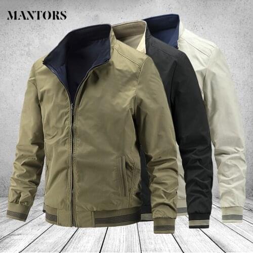 Fashion Men Bomber Jackets Stand Collar Casual Solid Slim Coats Mens Overcoat Amrygreen Baseball Jacket Male Outwear Windbreaker