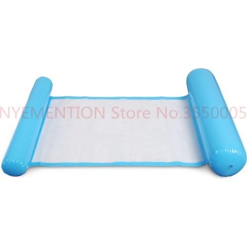 Summer Water Sports Hammock Inflatable Beach Swimming Float Lounger Chair Swimming Pool Accessories 10pcs