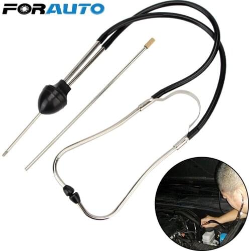 Mechanics Cylinder Stethoscope Car Engine Block Diagnostic Tool Auto Engine Hearing Tool Anti-shocked Engine Analyzer