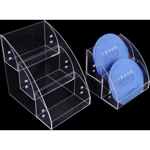 Multi Layer Optional Rack Acrylic Clear Nail Polish Display Cosmetic Varnish Organizer Stand Holder Makeup Tools Storage Box