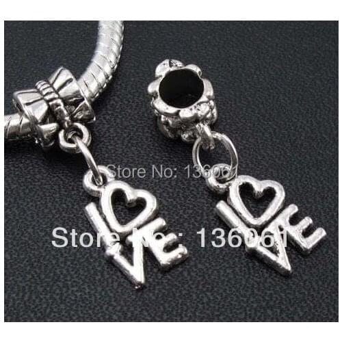 Fashion Antique Silver Vintage Alloy Floating Locket Charms LOVE letters Pendants DIY Jewelry Making Findings HOT 10pcs Z276