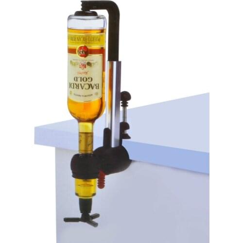 Wall Mounted Bar Beer Dispenser Wine Liquor Drinks Pourer Dispenser Holder Bar Tool Wine Bottles Stand Machine