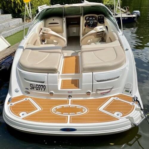 2008 Chaparral 236 SSI Swim Platform Pad Boat EVA Faux Teak Decking Floor Pad