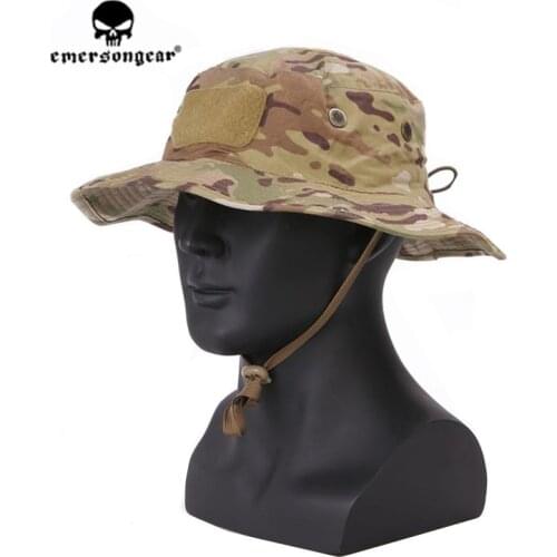New Emerson Tactical Boonie Hat Cap Hiking Hat Outdoor Sport Fishing Hunting Hiking Camping Sunproof Hat Mens Headwear