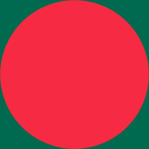 PODIUM 90x150 Bangladesh Flag For Decoration