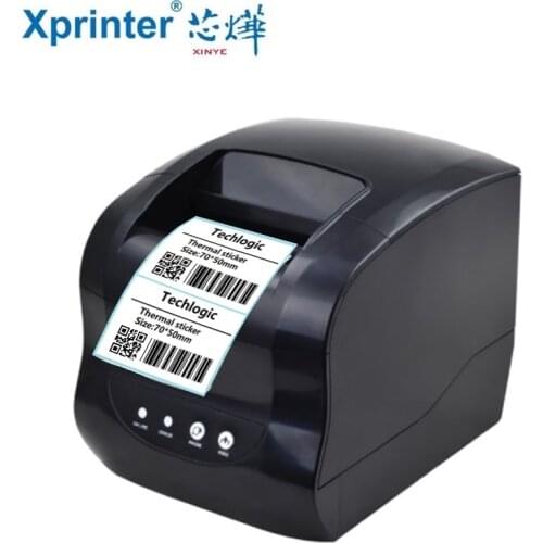 Bar Code Sticker Printer Adhesive Label Barcode Printer Thermal Printer USB port QR Code Receipt Small Ticket Printer