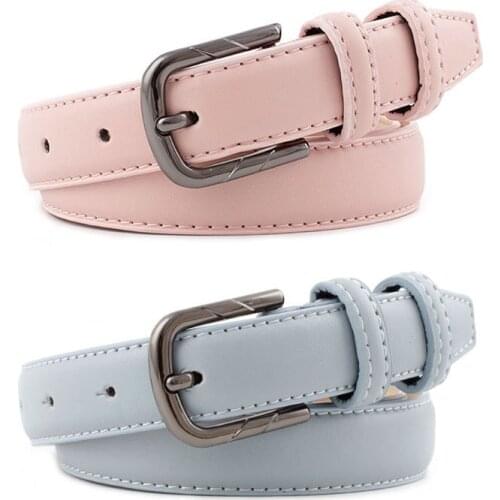 Classic Women Leather Belt Fashion Women Belts New Women Waistband Fashion Women Luxury Strap Metal Pin Buckle Belt w/2.3cm