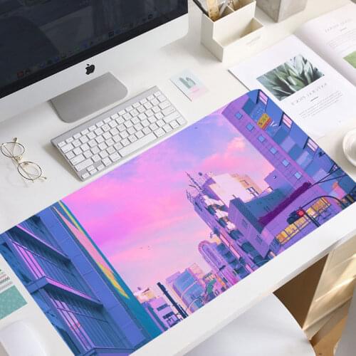 Christmas gift Sailor Moon landscape Large Mouse pad PC Computer mat Free Shipping Large Mouse Pad Keyboards mouse pad mat gift