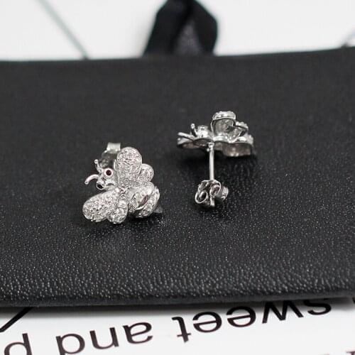 Beadsnice Earrings Fashion Bee Ear Stud for Women Children ID 39117