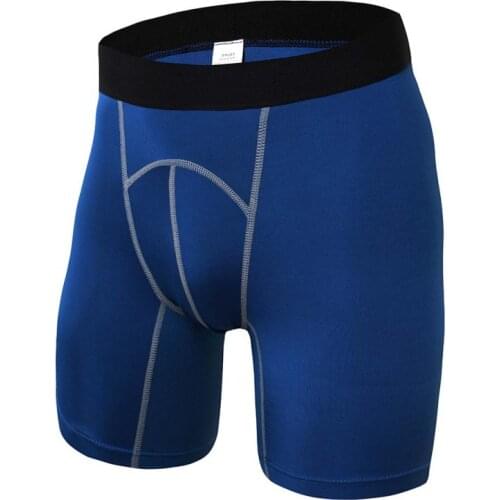 Men Slim Fittness Short Compression Active Shorts Sweatpants Bodybuilding Combat Dry Leggings Men Short Pants